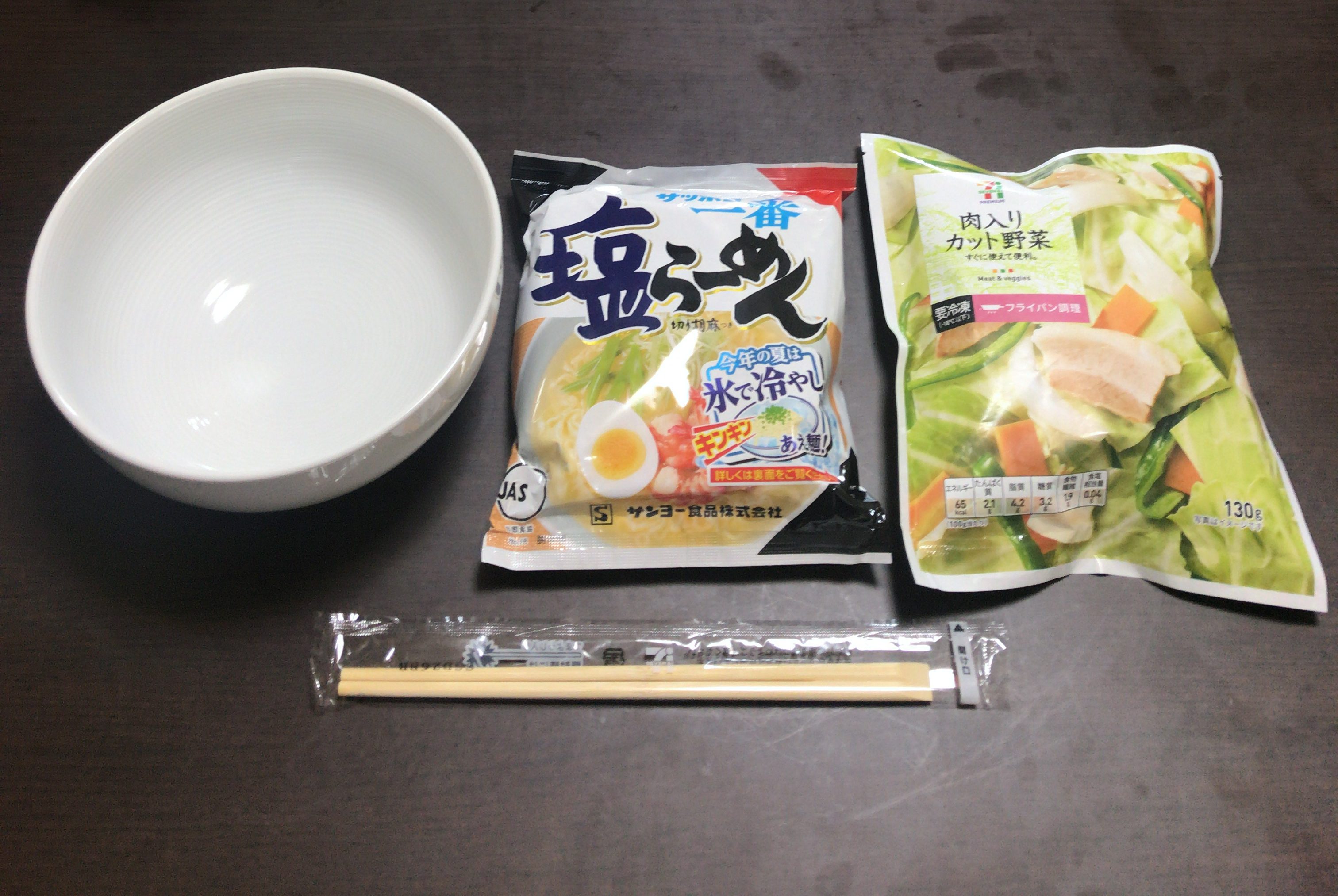 サッポロ一番塩ラーメン 野菜たっぷりタンメン を簡単に作る ケンジロウブログ